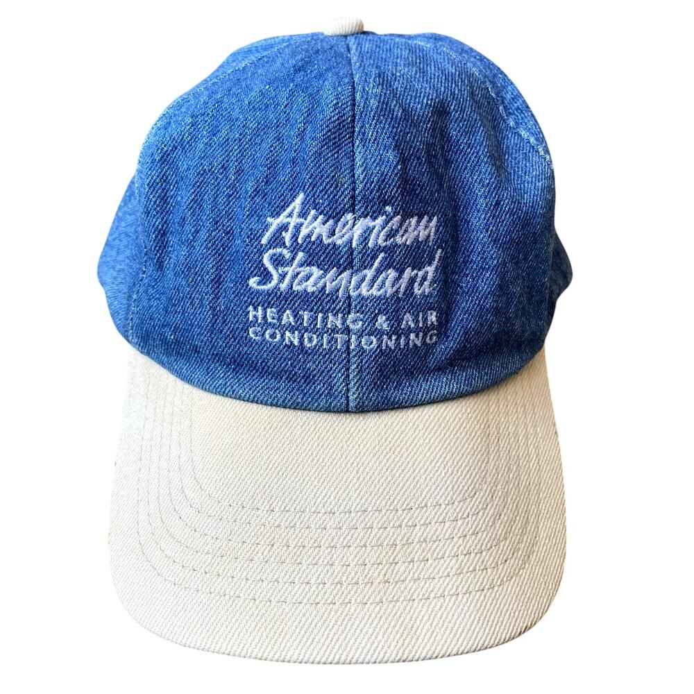 VNTG 90's American Standard Denim Snapback Baseball Cap